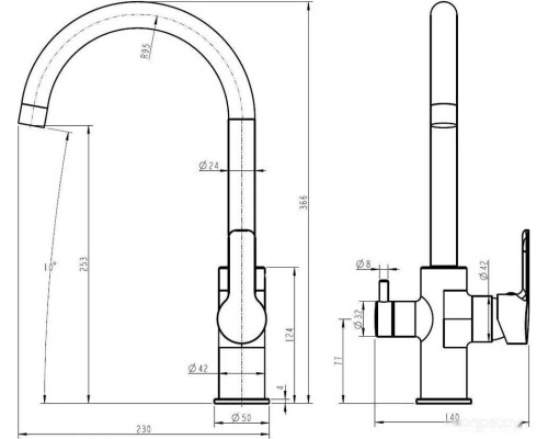 Смеситель ESKO K27