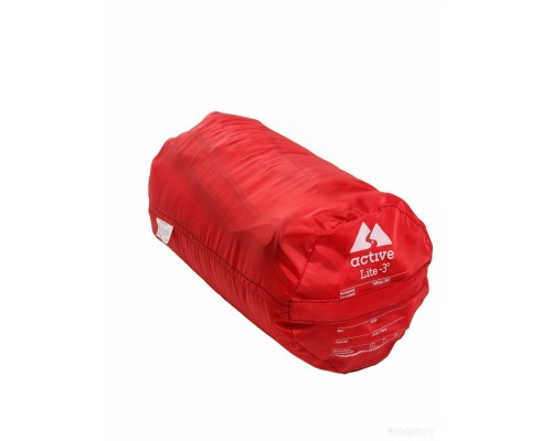 Спальный мешок Active Lite -3° (красный)