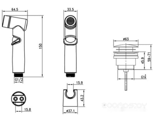 Смеситель Lemark Allegro LM5916CW