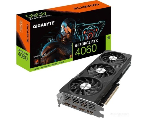 Видеокарта Gigabyte GeForce RTX 4060 Gaming OC 8G GV-N4060GAMING OC-8GD