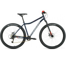Велосипед Forward Sporting 29 X D р.17 2022 (темно-синий/красный)