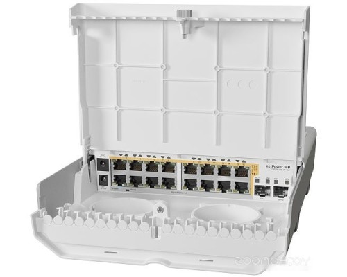 Коммутатор MikroTik netPower 16P CRS318-16P-2S+OUT