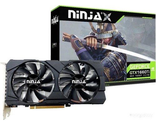 Видеокарта Sinotex Ninja GeForce GTX 1660 Ti 6GB GDDR6 NF166TI66F