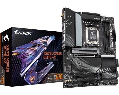 Материнская плата Gigabyte X670 Aorus Elite AX (rev.1.0)