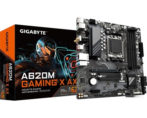 Материнская плата Gigabyte A620M Gaming X AX (rev. 1.0)