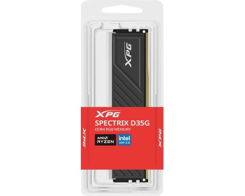 Модуль памяти A-Data XPG Spectrix D35G RGB 8ГБ DDR4 3600 МГц AX4U36008G18I-SBKD35G
