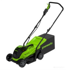 Газонокосилка электрическая Greenworks GD24LM33K2 / 2516107UA (АКБ 2 А/ч и ЗУ)