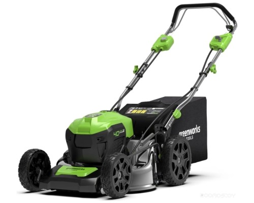 Аккумуляторная газонокосилка Greenworks GD40LM46SPK4 (2506807UB)