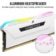 Модуль памяти Corsair Vengeance RGB PRO SL 2x16ГБ DDR4 3600 МГц CMH32GX4M2D3600C18W