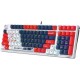 Клавиатура A4Tech Bloody S98 Sports Navy (Bloody BLMS Red)