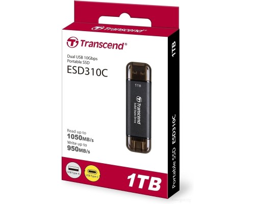 Внешний жёсткий диск Transcend ESD310 1TB TS1TESD310C