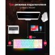 Клавиатура Royal Kludge RK68 Plus RGB (белый, RK Red)