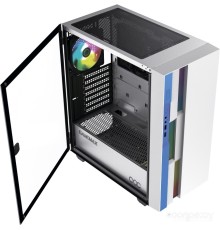 Корпус GameMax Brufen C3 WB (белый/голубой)