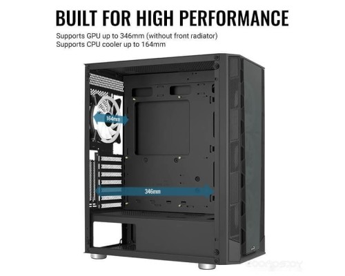 Корпус Aerocool Prism-G-BK-V2