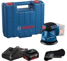 Шлифовальная машина Bosch GEX 185-LI Professional 06013A5021 (с 1-м АКБ, кейс)