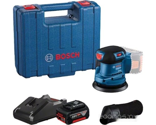 Шлифовальная машина Bosch GEX 185-LI Professional 06013A5021 (с 1-м АКБ, кейс)