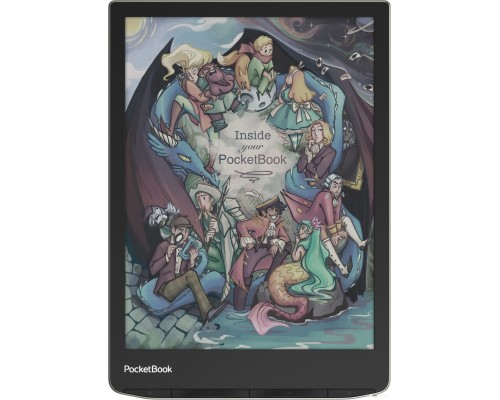 Электронная книга PocketBook 743C InkPad Color 2 (черный/серебристый)