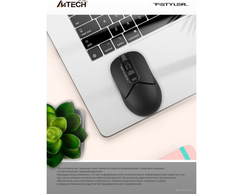 Мышь A4Tech Fstyler FG12 (черный)