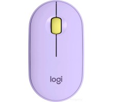 Мышь Logitech M350 Pebble (лавандовый)