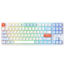 Клавиатура Dareu A87X (Dareu Blue Sky V3, белый/синий)