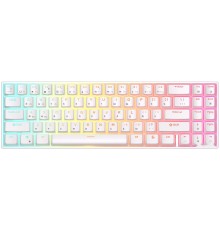 Клавиатура Royal Kludge RK71 RGB (белый, RK Red)