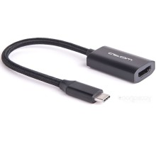 Адаптер Atom USB Type-C 3.1 - HDMI (0.15 м, черный)