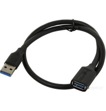 Удлинитель Telecom USB Type-A TUS708-1m (1 м, черный)