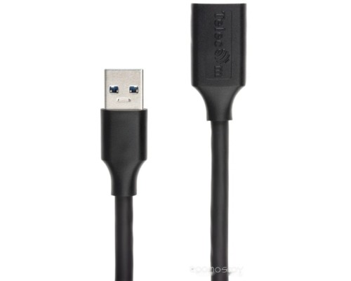 Удлинитель Telecom USB Type-A TUS708-1m (1 м, черный)