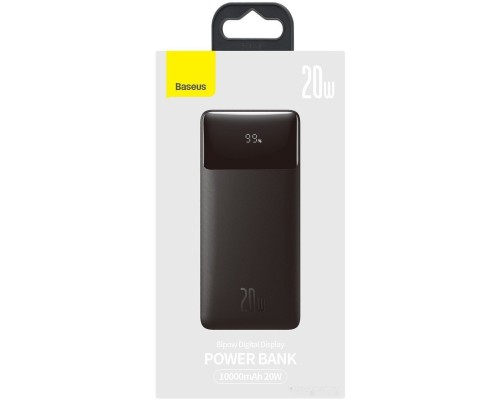 Портативное зарядное устройство Baseus Bipow Fast Charge Power Bank 20W 10000mAh (черный)