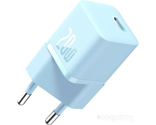 Сетевое зарядное Baseus GaN5 Fast Charger Mini 1C 20W CCGN050103 (голубой)