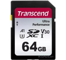 Карта памяти Transcend SDXC 340S TS64GSDC340S 64GB