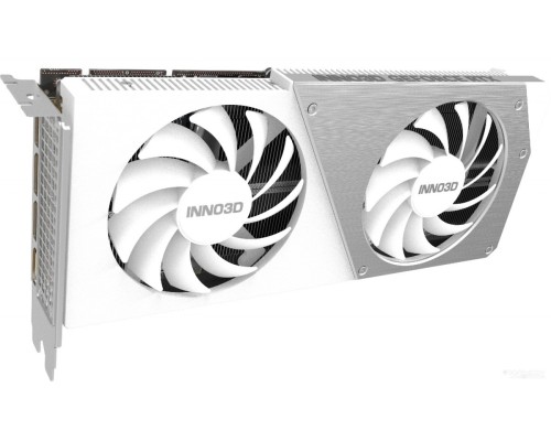 Видеокарта Inno3D GeForce RTX 4060 Ti 8GB Twin X2 OC White N406T2-08D6X-171153W