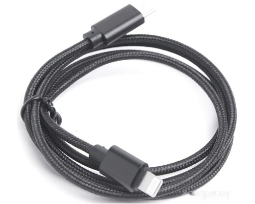 Кабель Atom USB Type-C 3.1 - Lightning (1 м, черный)