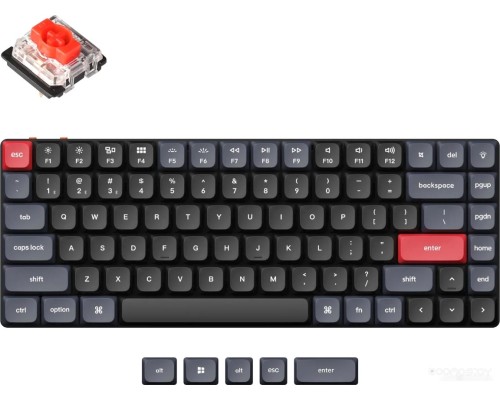 Клавиатура Keychron K3 Pro RGB K3P-H1-RU (Gateron Low Profile Red)