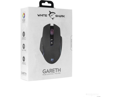 Игровая мышь White Shark GM-5009 Gareth (черный)