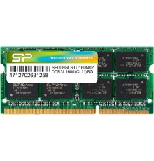 Модуль памяти Silicon Power 8GB DDR3 SO-DIMM PC3-12800 SP008GLSTU160N02