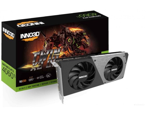 Видеокарта Inno3D RTX 4060 Ti TWIN X2 OC N406T2-16D6X-178055N