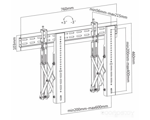 Кронштейн SBOX LVW02-46F