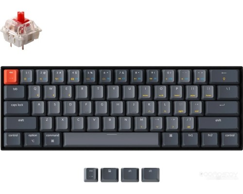 Клавиатура Keychron K12 RGB K12-B1-RU (Gateron G Pro Red)