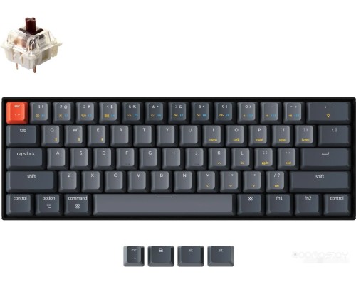 Клавиатура Keychron K12 RGB K12-B3-RU (Gateron G Pro Brown)