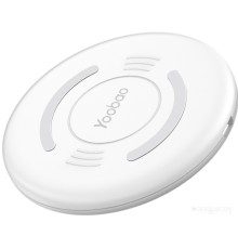 Беспроводное зарядное Yoobao Wireless Charging Pad D1 (белый)