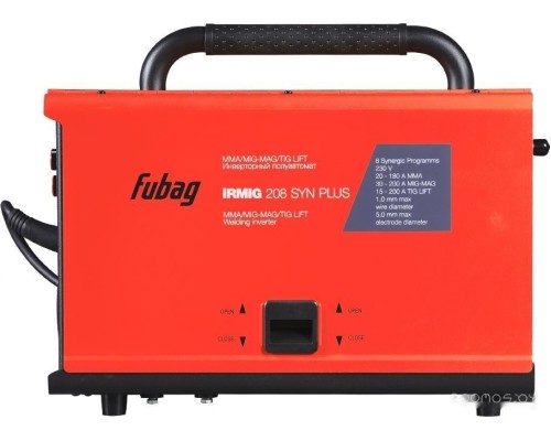 Сварочный инвертор FUBAG IRMIG 208 SYN Plus 31447.1 (с горелкой 3м)