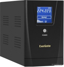 Источник бесперебойного питания Exegate SpecialPro Smart LLB-2000.LCD.AVR.4C13.RJ.USB EX292631RUS