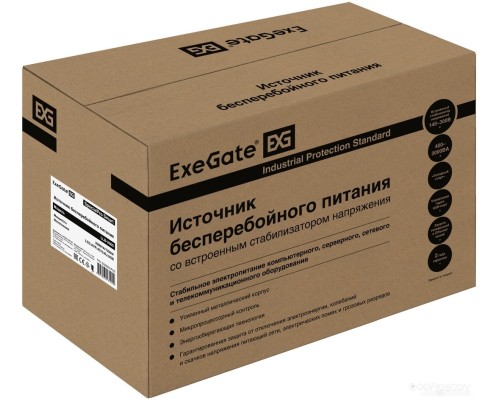 Источник бесперебойного питания Exegate SpecialPro Smart LLB-2000.LCD.AVR.4C13.RJ.USB EX292631RUS