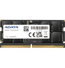 Модуль памяти A-Data 32ГБ DDR5 SODIMM 4800 МГц AD5S480032G-S