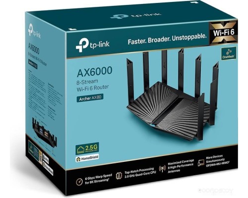 Беспроводной маршрутизатор TP-Link Archer AX80