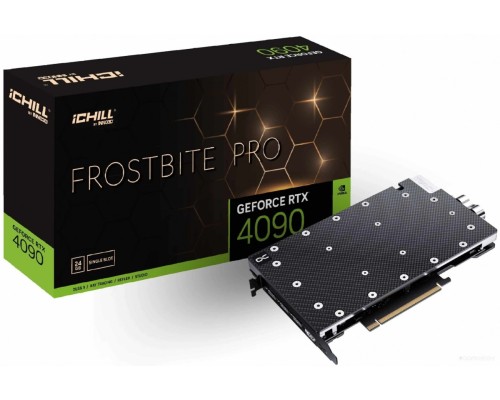 Видеокарта Inno3D RTX 4090 ICHILL FROSTBITE PRO (C4090-246X-1833FBP)