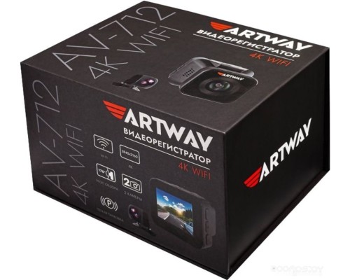 Автомобильный видеорегистратор Artway AV-712 SONY IMX 335 WI-FI 4K