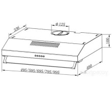 Вытяжка Evelux Ulla 60 W