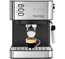 Рожковая помповая кофеварка Solac Espresso 20 Bar (нержавеющая сталь)